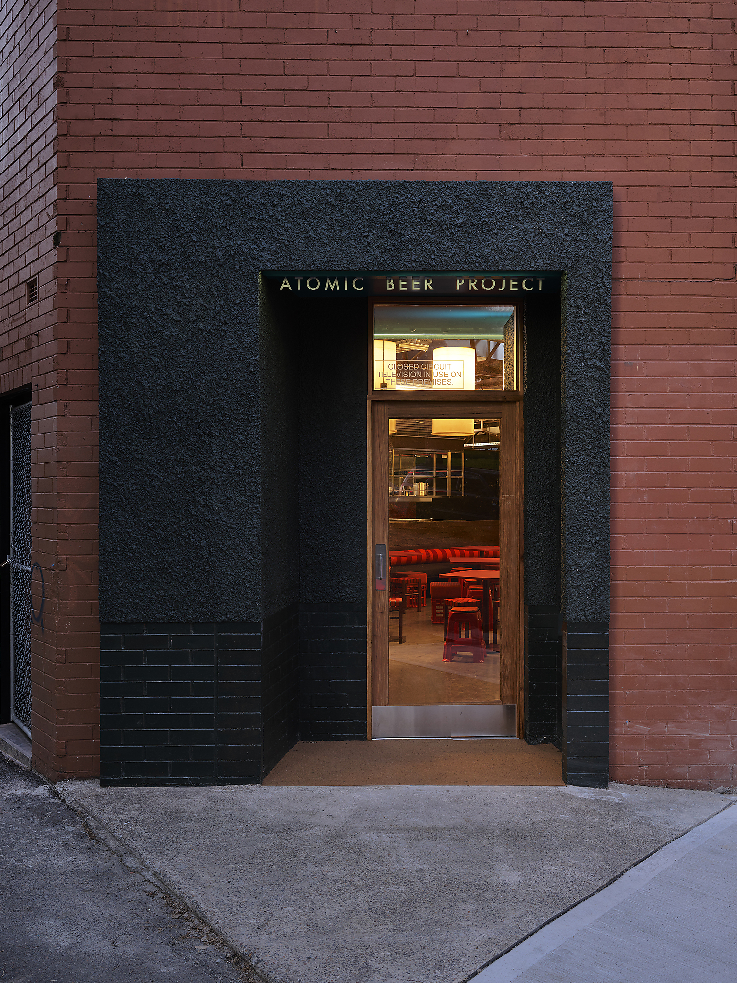 Interior photograph of Atomic Beer Project by Anson Smart